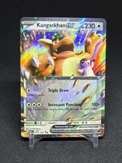 Kangaskhan ex Scarlet & Violet-151 115/165 Pokemon Card Holo Double Rare NM - Image 1