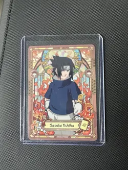 Sasuke Uchiha NARUTO NRSA01-SP-002L5 Naruto Kayou Card - ENGLISH - Heaven Scroll - Image 1