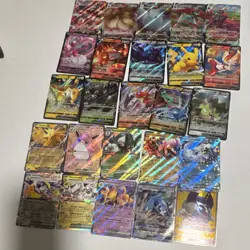 Pokemon TCG Holo GX V EX Card Lot Pikachu Rayquaza Mewtwo Zapdos 20 Cards - Image 1