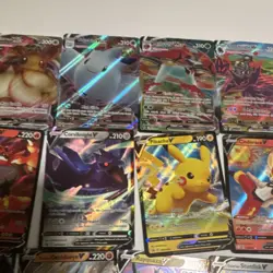 Pokemon TCG Holo GX V EX Card Lot Pikachu Rayquaza Mewtwo Zapdos 20 Cards - Image 3