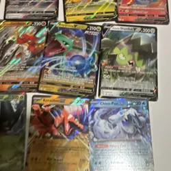 Pokemon TCG Holo GX V EX Card Lot Pikachu Rayquaza Mewtwo Zapdos 20 Cards - Image 5