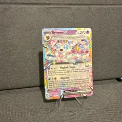 Pokemon Sylveon EX TCG Double Rare Holo Card 86/191 Surging Sparks - Image 3