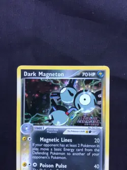 Pokemon Cards: EX Team Rocket Returns Reverse Holo: Dark Magneton 39/109 - Image 2