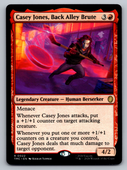 Casey Jones, Back Alley Brute R 0022 Teenage Mutant Ninja Turtles Regular - Image 1