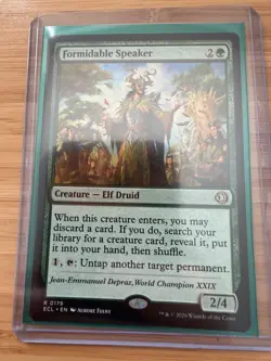 TCG MTG Formidable Speaker [ECL - 176] - NM [Normal] - Image 1
