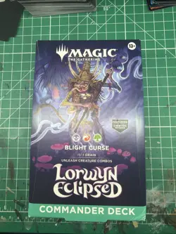 Lorwyn Eclipsed - Commander Deck - Blight Curse New Magic Precon Decks - Image 1
