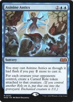 Asinine Antics M Wilds of Eldraine 42 NM - Image 1