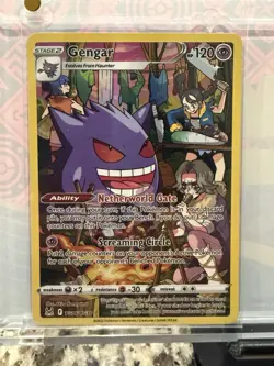 Pokemon Gengar Trainer Gallery Lost Origin Holo Ultra Rare Full Art TG06/TG30 - Image 1