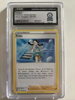 Candice Pokemon German 2022 Silver Tempest 152/195 CGC Guinness World Record - Image 1