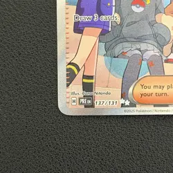 Pokemon TCG Friends In Paldea Prismatic Evolutions 137/131 Ultra Rare Holo - NM - Image 5