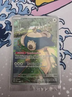 Pokemon TCG Snorlax SVP051 Scarlet & Violet 151 ETB Full Art Promo SEALED - NM/M - Image 1