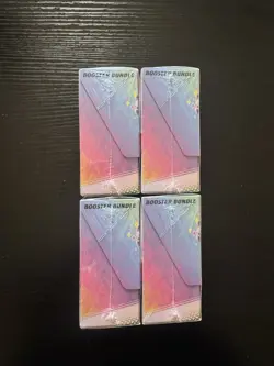 Pokemon Scarlet & Violet Prismatic Evolutions Booster Bundle 4 Sealed Boxes - Image 3
