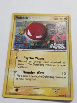 Voltorb Reverse Holo 80/109 ex Team Rocket Returns 2004 LP Pokemon - Image 1