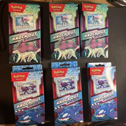 Pokemon Knockout Collection Suicune & Kyogre Set Of 6( Lot Of 6) - Image 1
