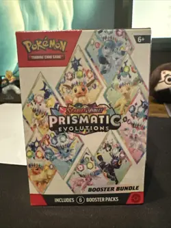 Pokemon TCG: Scarlet & Violet Prismatic Evolutions Sealed Booster Bundle Box - Image 1