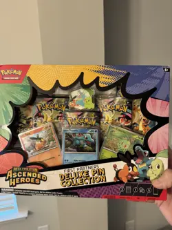 Pokemon TCG Ascended Heroes First Partner Deluxe Pin Collection Factory Sealed - Image 1