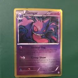 Pokemon Gengar 60/162 Breakthrough Reverse Holo Rare Stage 2 130HP English - Image 1
