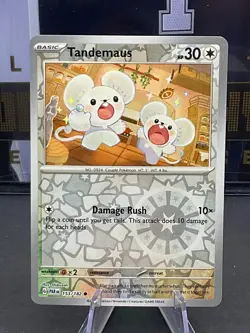 Tandemaus 167/193 Paldea Evolved Pokemon Reverse Holo Foil - Image 1