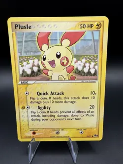 Vintage 2004 Plusle 13/17 Ken Sugimori Pokemon TCG POP Series 1 Promos - LP / NM - Image 1
