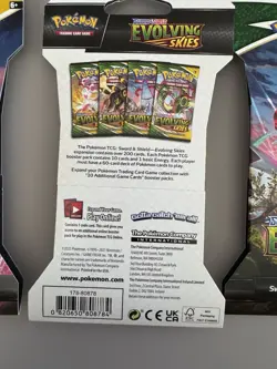 Pokemon Sword & Shield—Evolving Skies Booster Packs (6) Sylveon English - Image 4