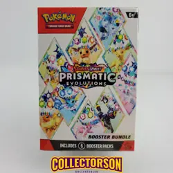 Pokemon TCG Scarlet & Violet Prismatic Evolutions Booster Bundle Factory Sealed - Image 1