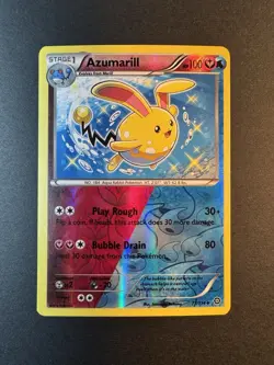 Azumarill - 77/114 - XY Steam Siege Reverse Holo Pokemon TCG - NM - Image 3