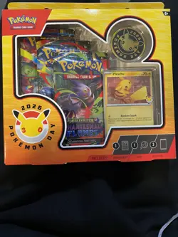 Pikachu eating Swirl! SEALED POKEMON DAY 30TH ANNIVERSARY COLLECTION BOXES! - Image 2