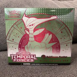 Temporal Forces Pokemon Center Iron Leaves Elite Trainer Box ETB Sealed - Image 1