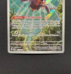 Pokemon TCG Ninjask 137/132 Me01: Mega Evolution Illustration Rare Near Mint - Image 3