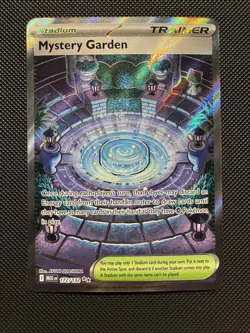 Pokemon TCG Mystery Garden 172/132 Me01: Mega Evolution Ultra Rare Near Mint - Image 1