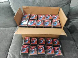 POKEMON LOT - 38 Charizard X ex UPC Deck Box, 38 Sleeves. Accessories, ancillary - Image 1