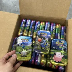 Lot Of 40x Pokemon Ascended Hero’s Mini Tins - EMPTY - Image 2