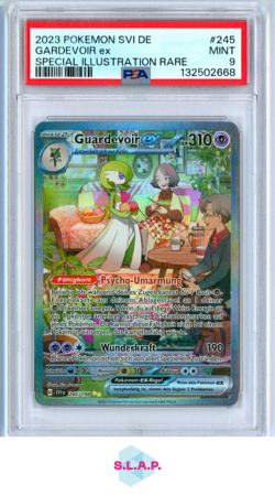 GARDEVOIR EX SPECI4L ILL RARE POKEMON GER SVI DE-SCARLET & VIOLET 2023 245 PSA 9 - Image 1