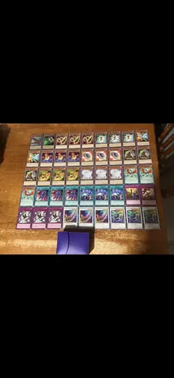 Yu-Gi-Oh Speedroid Deck Comes Sleeved And Deck Box Lot 17￼ - Image 1