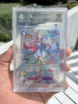 One Piece Awakening of the New Era Uta SP BGS 10 Secret Special Alternate Art - Image 1
