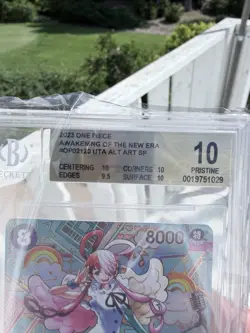 One Piece Awakening of the New Era Uta SP BGS 10 Secret Special Alternate Art - Image 2