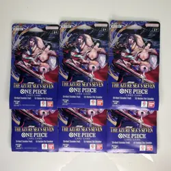 One Piece The Azure Sea's Seven Booster Pack English 6x - Image 1