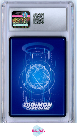 LUCEMON GREAT LEGEND BT4-115 DIGIMON CARD GAME CGC 9 - Image 2