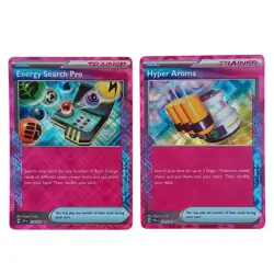 Energy Search Pro & Hyper Aroma Trainer Item Cards SV8a ACE SPEC Holo Rare Lot - Image 1