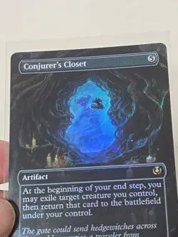MTG; Conjurer's Closet; Borderless; Innistrad Remastered; Foil NM - Image 3