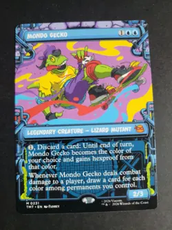 Mondo Gecko (Showcase) Mythic MTG Ninja Turtles - Image 1