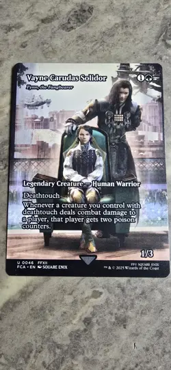 Vayne Carudas Solidor - Fynn, the Fangbearer (Showcase) Final Fantasy MTG NM - Image 1