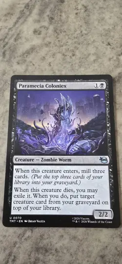 Paramecia Coloniex Teenage Mutant Ninja Turtles Regular Creature Uncommon MTG NM - Image 1