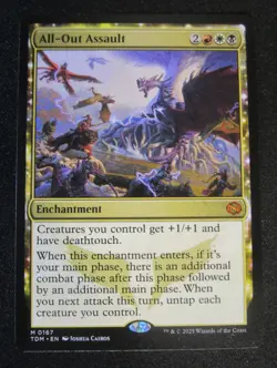 All-Out Assault Tarkir: Dragonstorm TDM Regular Magic MTG - Image 1