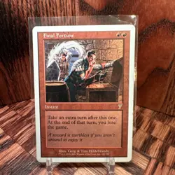 MTG Final Fortune 7th Edition LP Magic the Gathering - Image 1