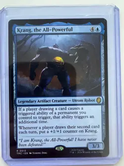 NM Krang, the All-Powerful #0013 Non-Foil TMNT NM ENG MTG - Image 1