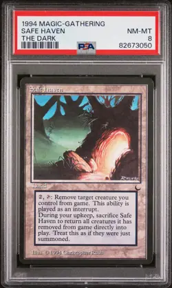 Safe Haven - The Dark - MTG - NM to MINT - PSA 8. POP 6. More MTG in store - Image 1