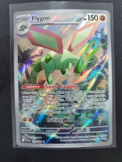 Flygon 101/094 Me02: Phantasmal Flames Holo Pokemon TCG LP - Image 4