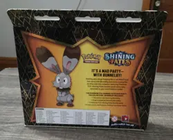 Pokemon Shining Fates Shiny Bunnelby Mad Party Pin Collection Box #1 - Image 3