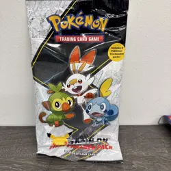 Pokemon Train On First Partner Pack 3 Oversize Cards & 2 TCG PKS 25th Anv New!!! 820650809682 - Image 1